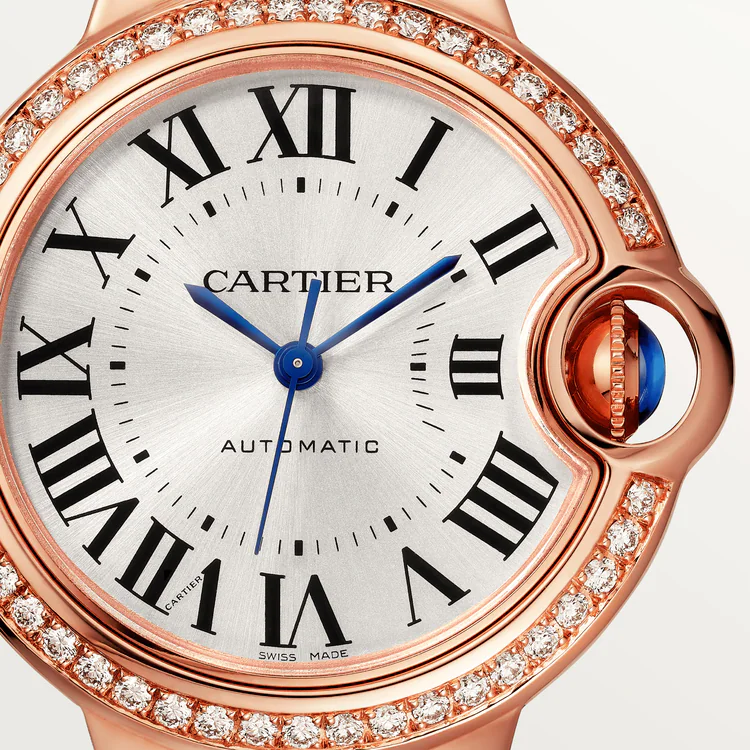 【1:1 Super Clone】BALLON BLEU Diamond Rose Gold 33mm