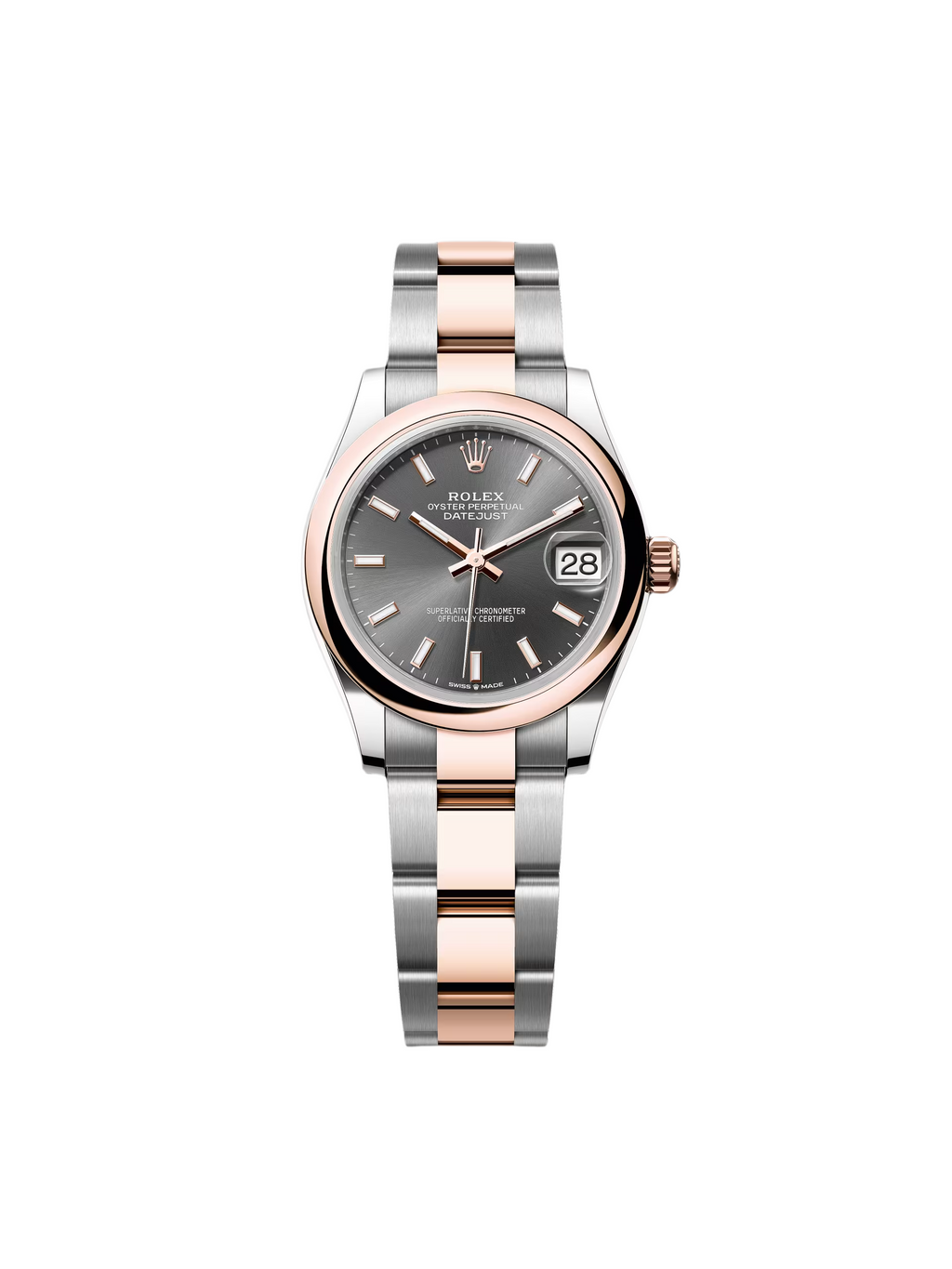 【1:1 Super Clone】 Datejust m278241-0017/0018 Slate 31mm Dial Oyster Bracelet Watch