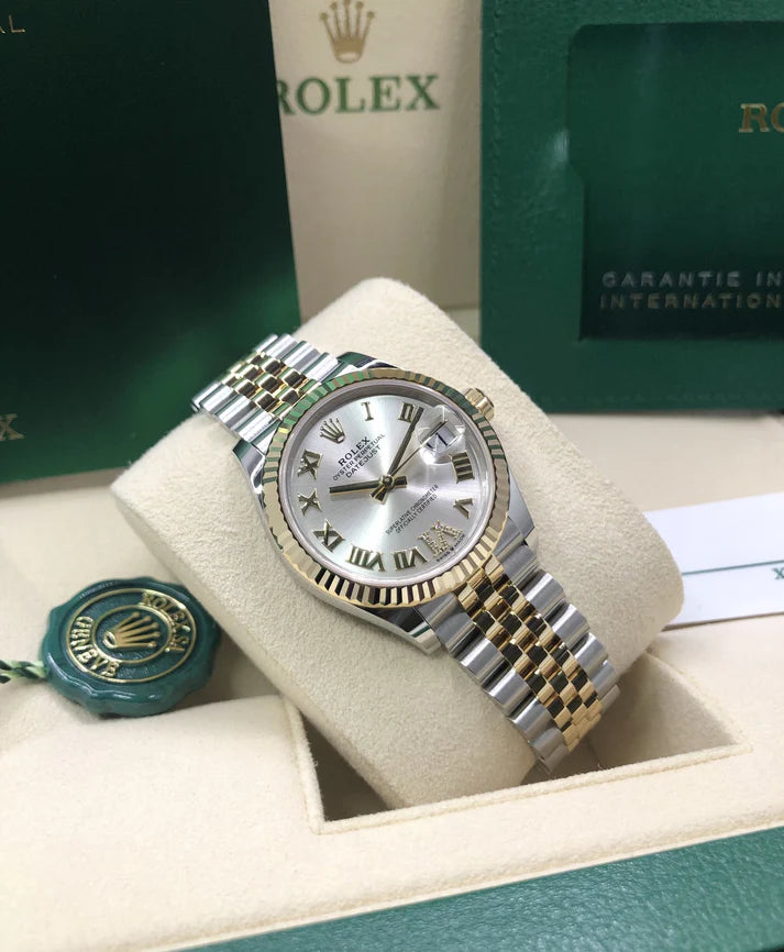 【1:1 Super Clone】 Datejust m278273-0003/0004 31mm Silver Dial Stainless Steel and Yellow Gold Oyster Watch