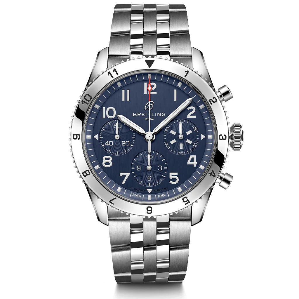 【1:1 Super Clone】Classic AVI Chronograph 42 Tribute To Vought F4U Corsair A233801A1C1A1