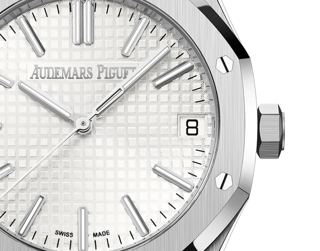 【1:1 Super Clone】A&P ROYAL OAK Silver-Toned Dial 41mm