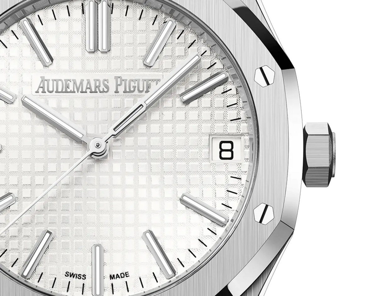 【1:1 Super Clone】A&P ROYAL OAK Silver-Toned Dial 41mm