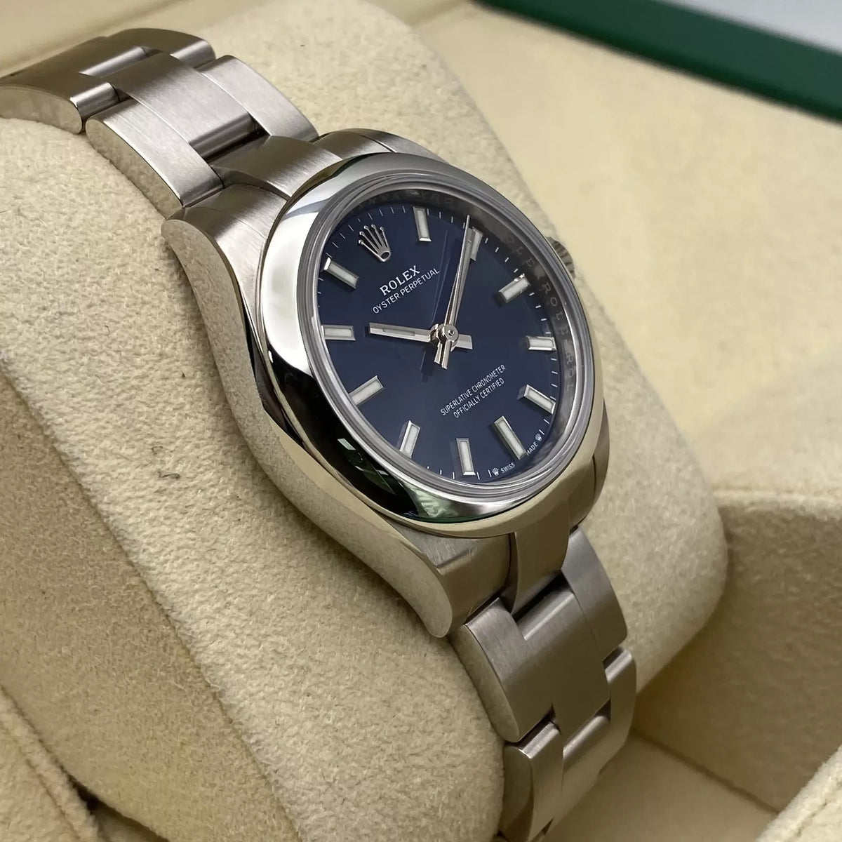 【1:1 Super Clone】 Oyster Perpetual 31mm 277200-0017 Blue Dial Oyster Bracelet Watch