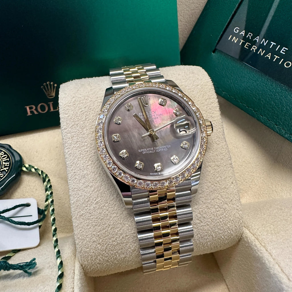 【1:1 Super Clone】 Datejust m278383-0023/0024 31mm Mother of Pearl Dial Oyster Bracelet