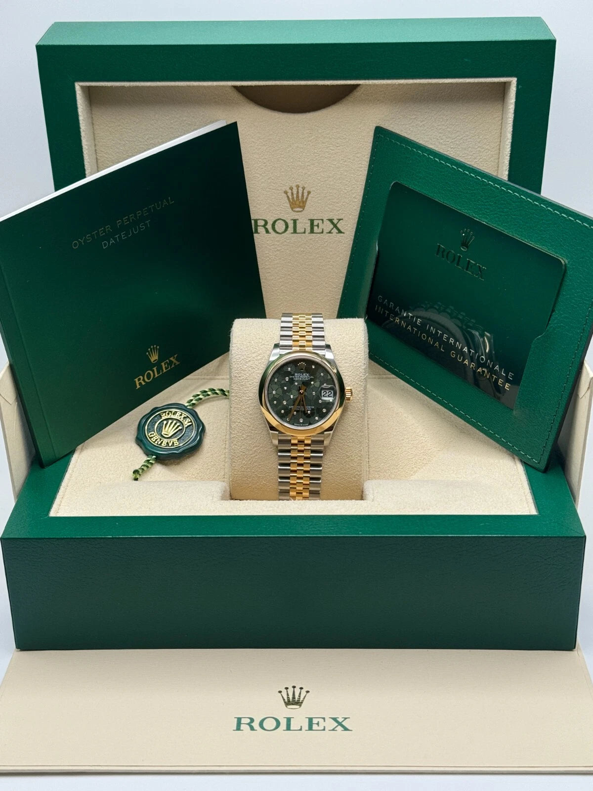 【1:1 Super Clone】 Datejust m278243-0031/0032 31mm Green Dial watch