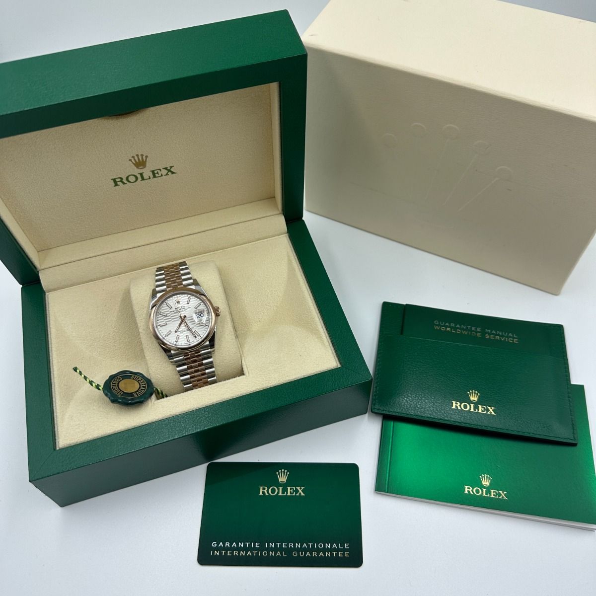【1:1 Super Clone】  Datejust 36mm 126201 Silver Dial Oyster Bracelet Watch