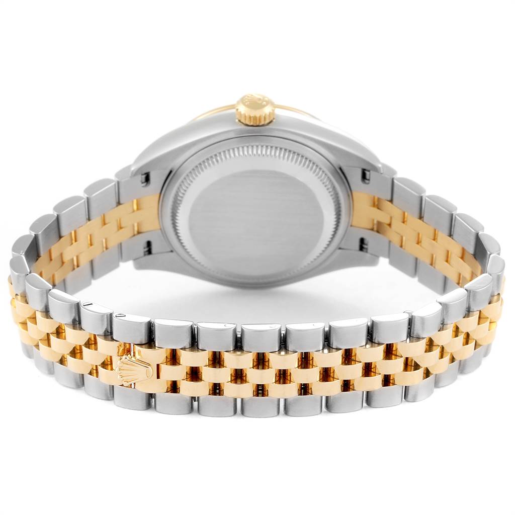 【1:1 Super Clone】 Lady-Datejust 28mm 279383RBR Silver Dial Yellow Rolesor Oyster Bracelet
