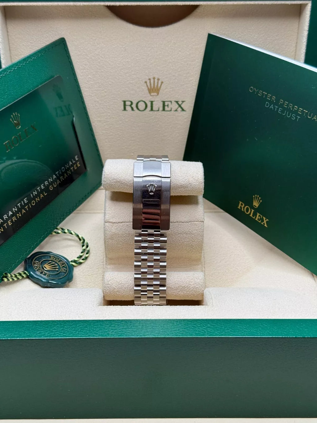 【1:1 Super Clone】  Datejust 41mm  White Index Oyster Stainless Steel Men’s Watch - 126334