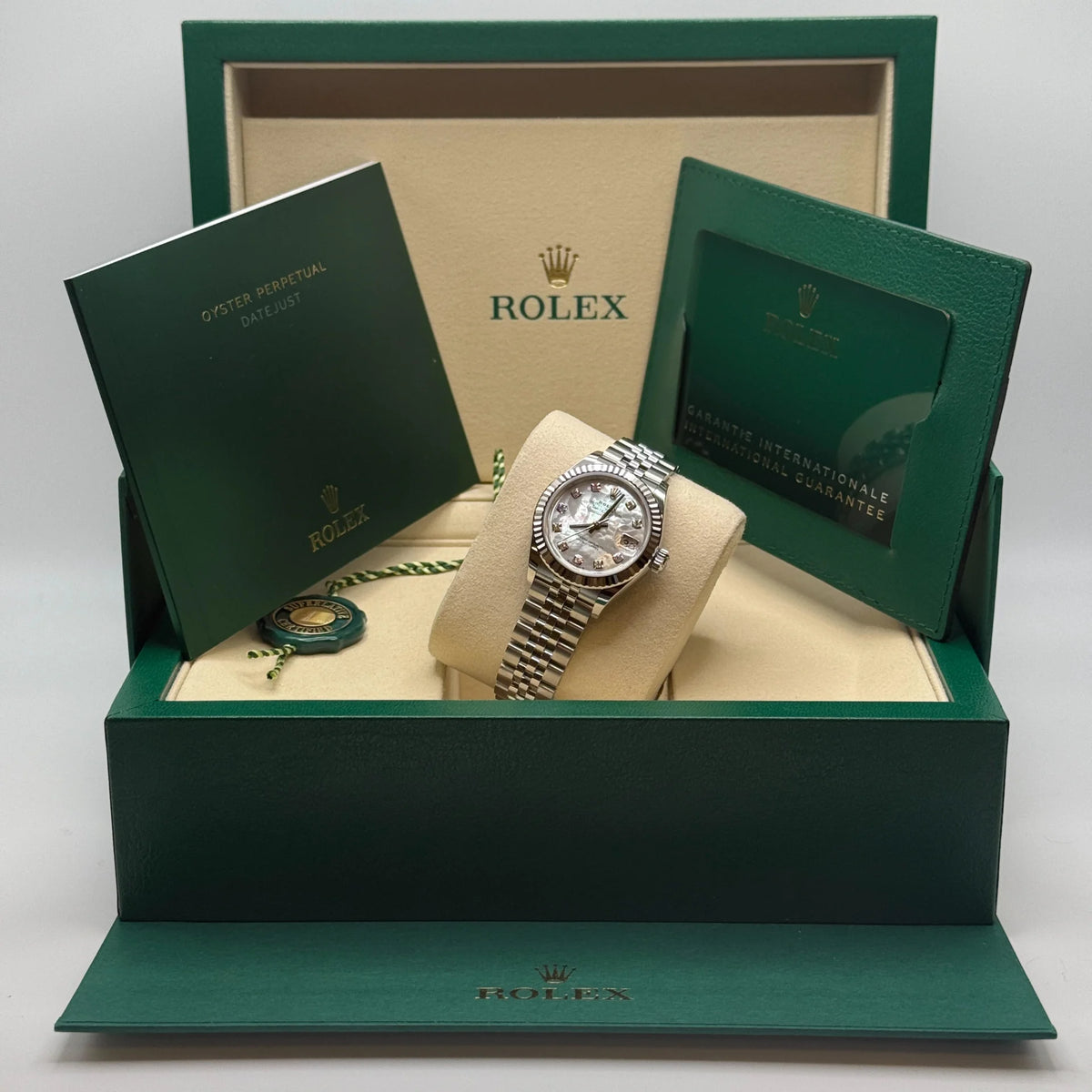 【1:1 Super Clone】 Lady-Datejust 28mm 279174 Mother Of Pearl Diamond Dial Oyster Bracelet