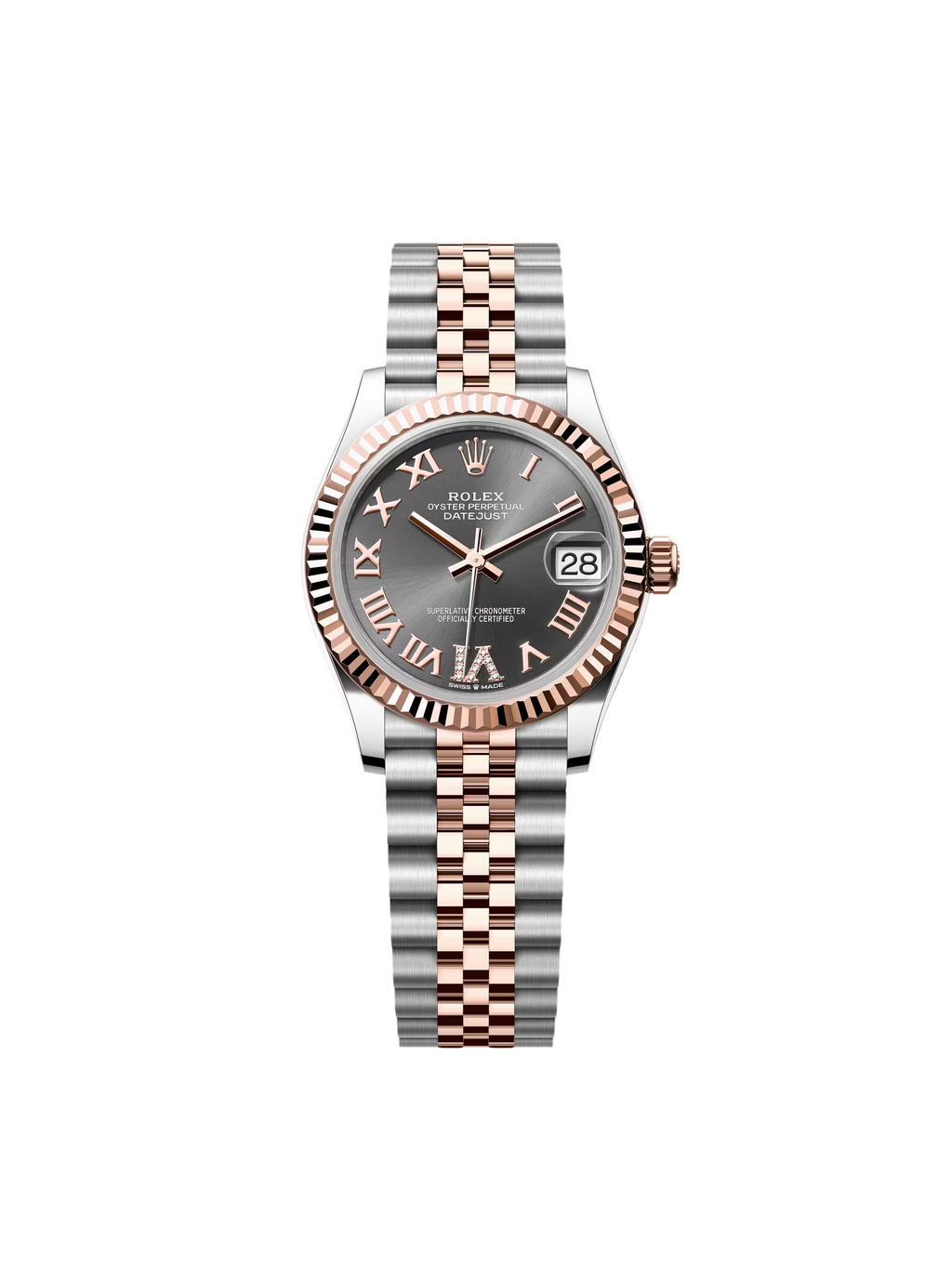 【1:1 Super Clone】 Datejust m278271-0029/0030 Slate 31mm Dial Oyster Bracelet Watch