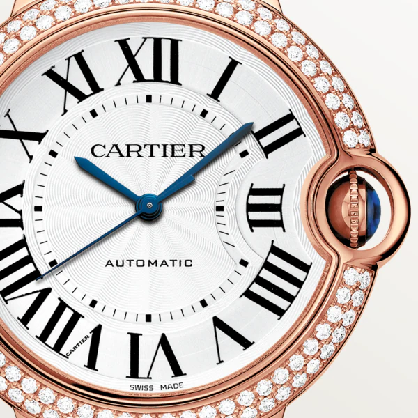 【1:1 Super Clone】BALLON BLEU Diamond Rose Gold 36mm
