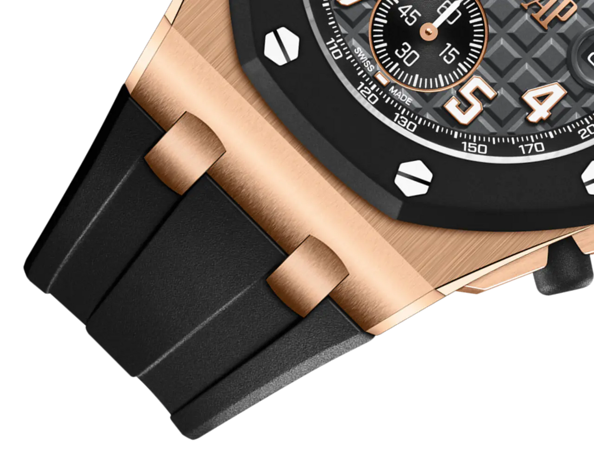 【1:1 Super Clone】A&P OFFSHORE Pink Gold Anthracite Grey Dial CHRONOGRAPH 42mm