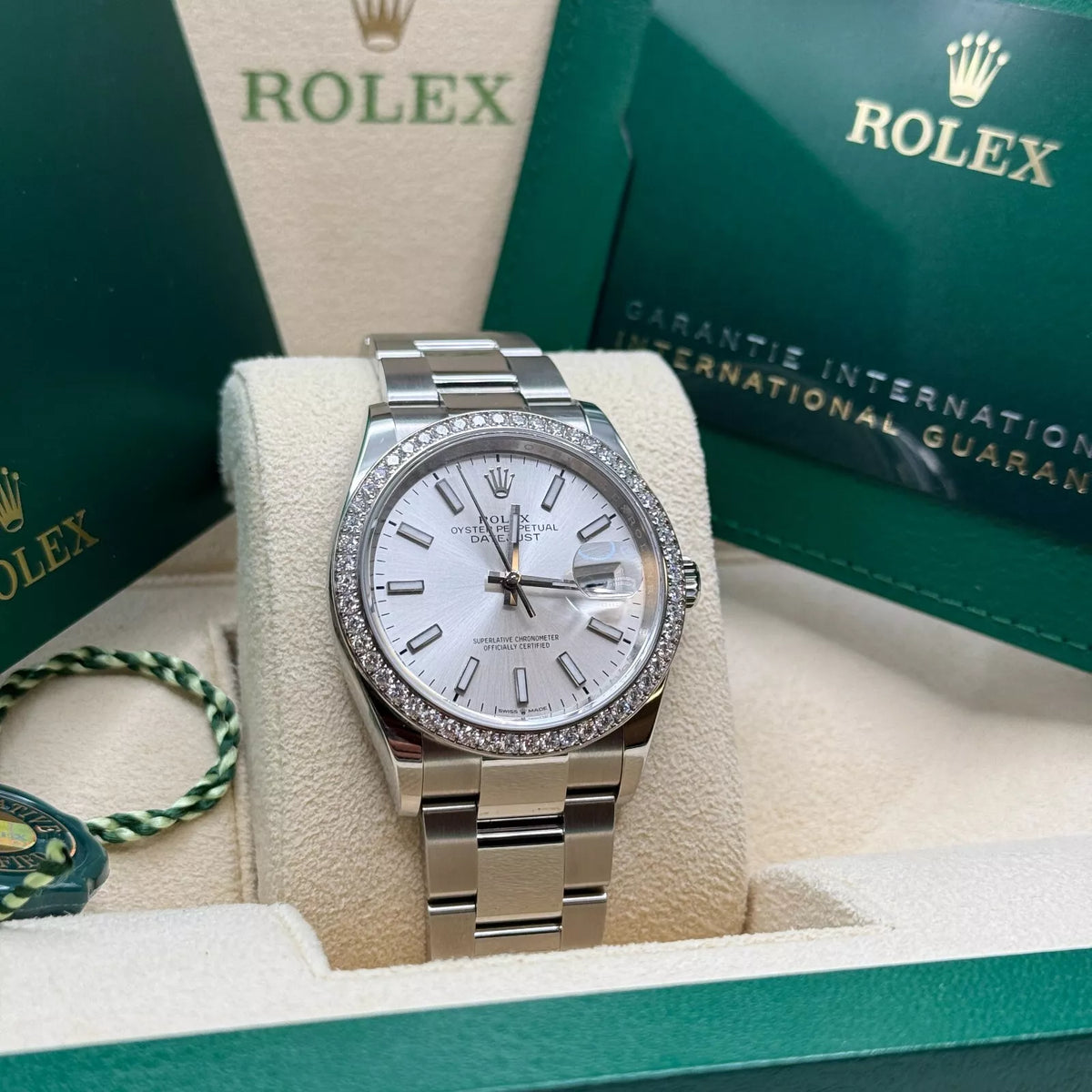 【1:1 Super Clone】  Datejust 36mm 126284 Silver Dial  Watch