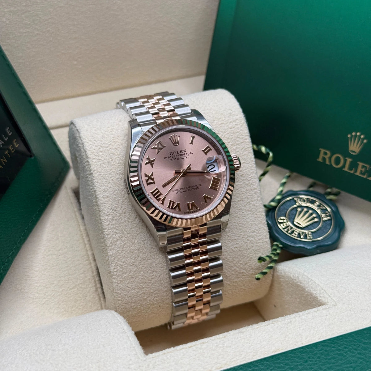 【1:1 Super Clone】 Datejust m278271-0005/0006 Rose 31mm Dial Oyster Bracelet Watch