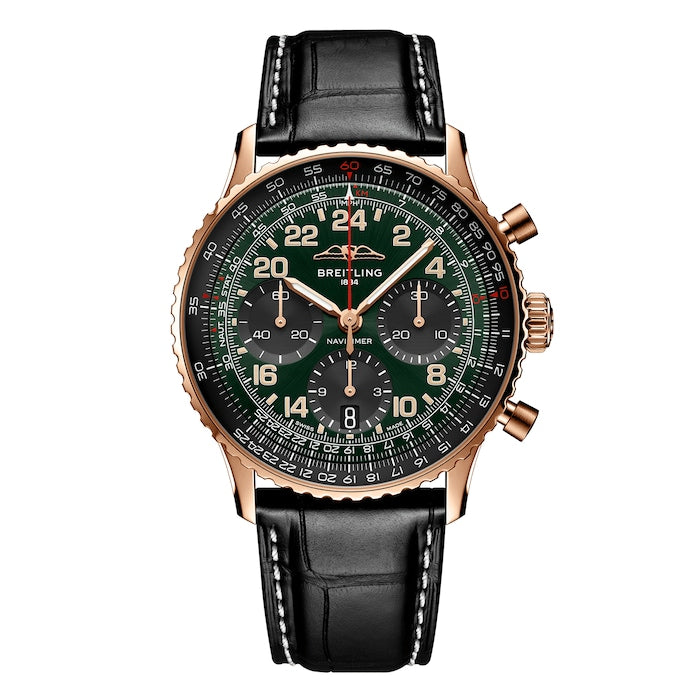 【1:1 Super Clone】Navitimer Cosmanaute 41mm Limited Edition Mens Watch Green