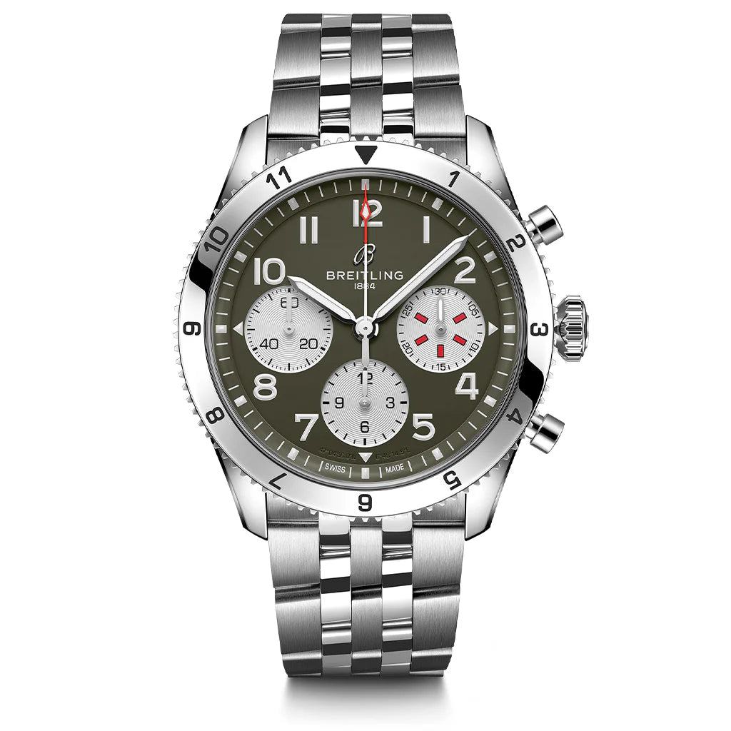 【1:1 Super Clone】Classic AVI Chronograph 42 Curtiss Warhawk A233802A1L1A1