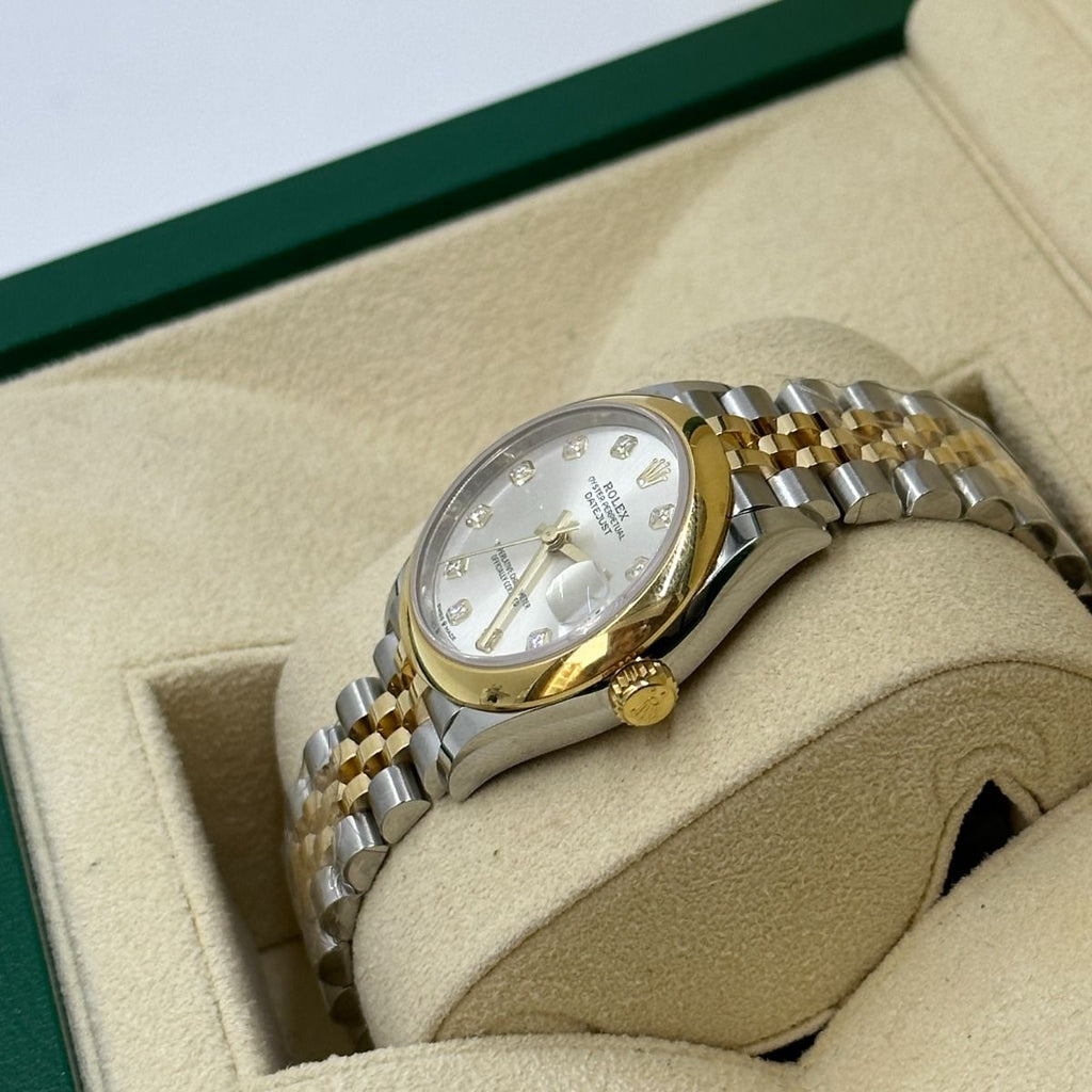 【1:1 Super Clone】 Datejust m278243-0019/0020 31mm Silver Dial Yellow Rolesor Oyster Watch