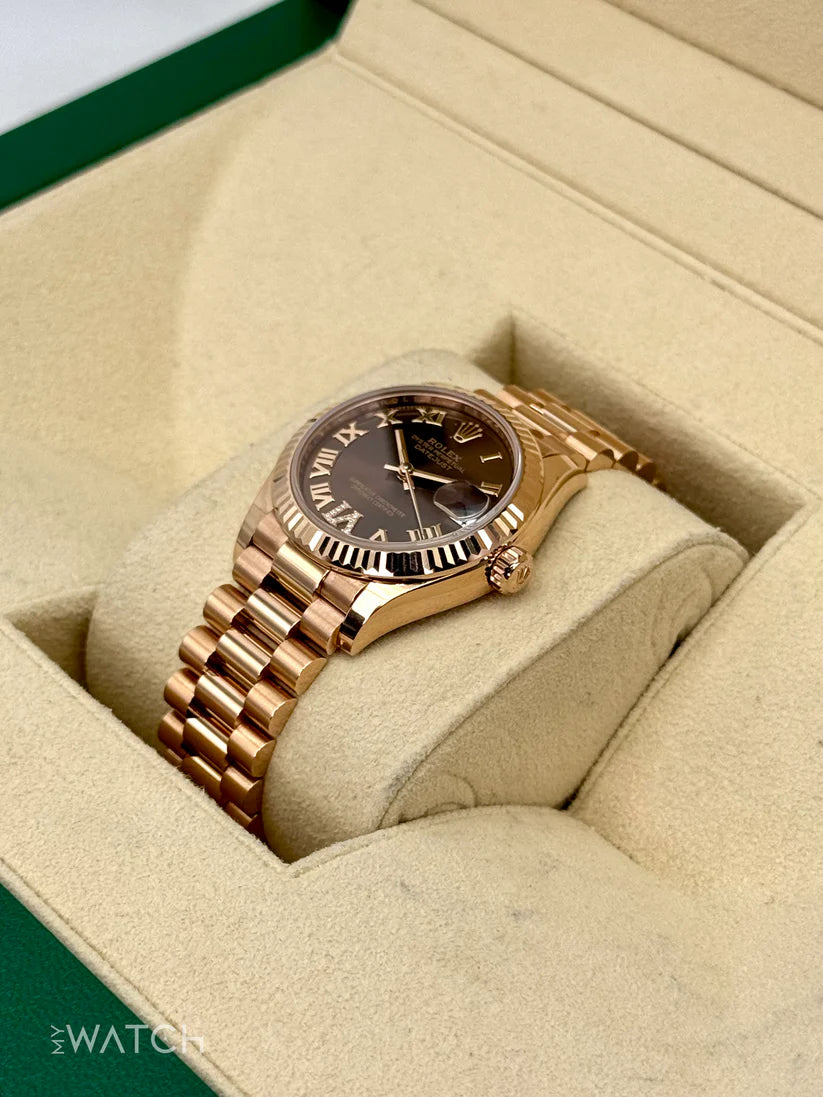 【1:1 Super Clone】 Datejust m278275-0025 Chocolate 31mm Dial