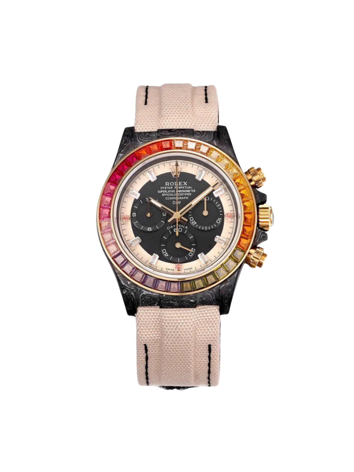【1:1 Super Clone】Rolex Cosmograph Daytona Rainbow 116595RBOW 40mm Replica 1:1 – Top Quality Version