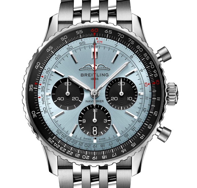 【1:1 Super Clone】Breitling AB0138241C1A1 Navitimer B01 Blue Dial