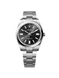 【1:1 Super Clone】  Oyster-Perpetual 41mm 124300-0002 Stainless Steel Black Index Dial Watch