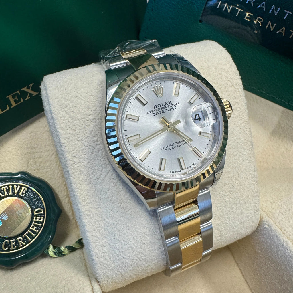 【1:1 Super Clone】 Lady-Datejust 28mm 279173 Silver Index Dial Oyster Bracelet