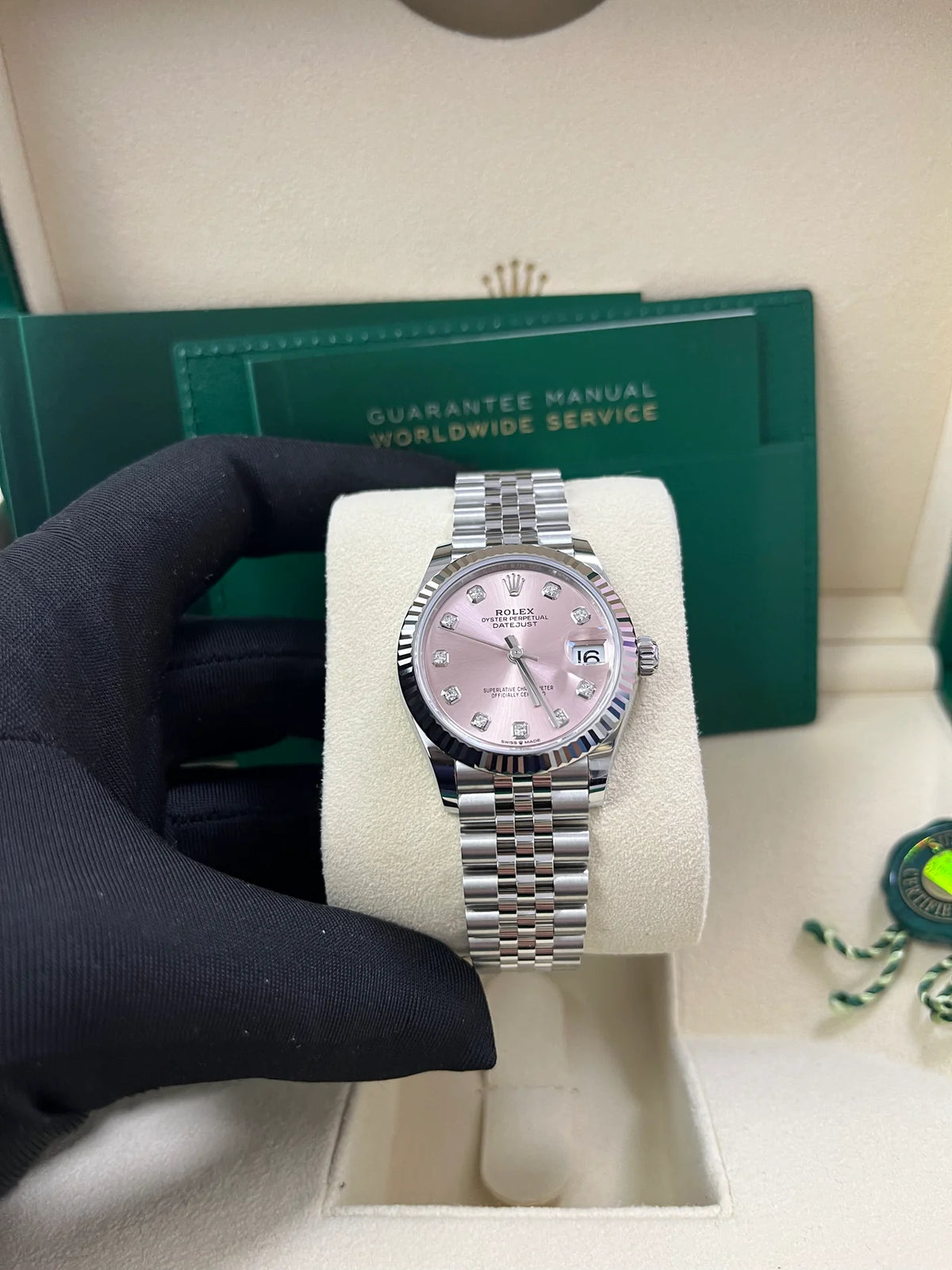 【1:1 Super Clone】 Datejust m278274-0031/0032 Pink 31mm Dial Oyster Watch