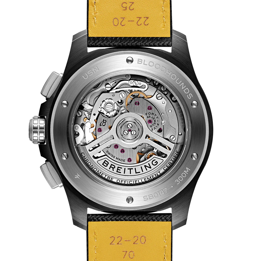 【1:1 Super Clone】Avenger B01 Chronograph 44 Night Mission USN Bloodhounds SB01472A1B1X1
