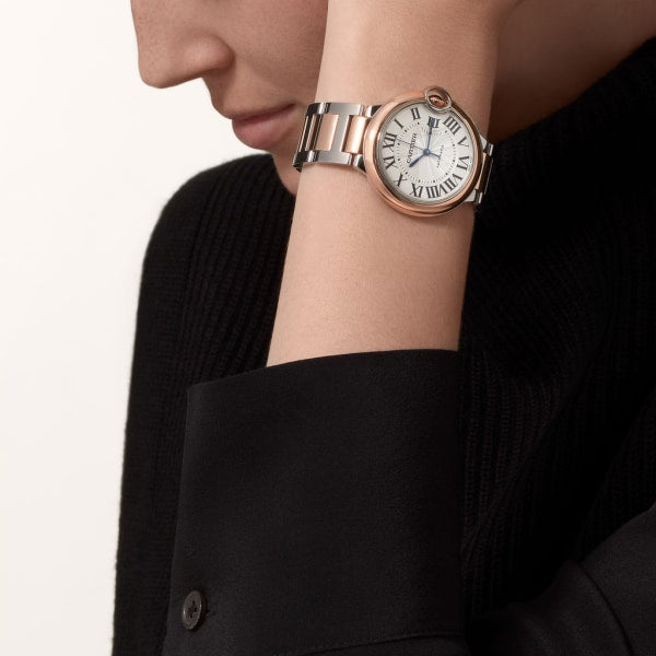 【1:1 Super Clone】BALLON BLEU Rose Gold Mix 36mm