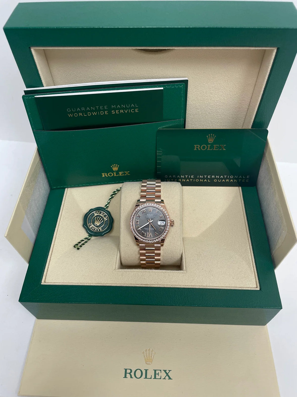 【1:1 Super Clone】 Datejust m278285RBR-0027 Slate Dial 31mm