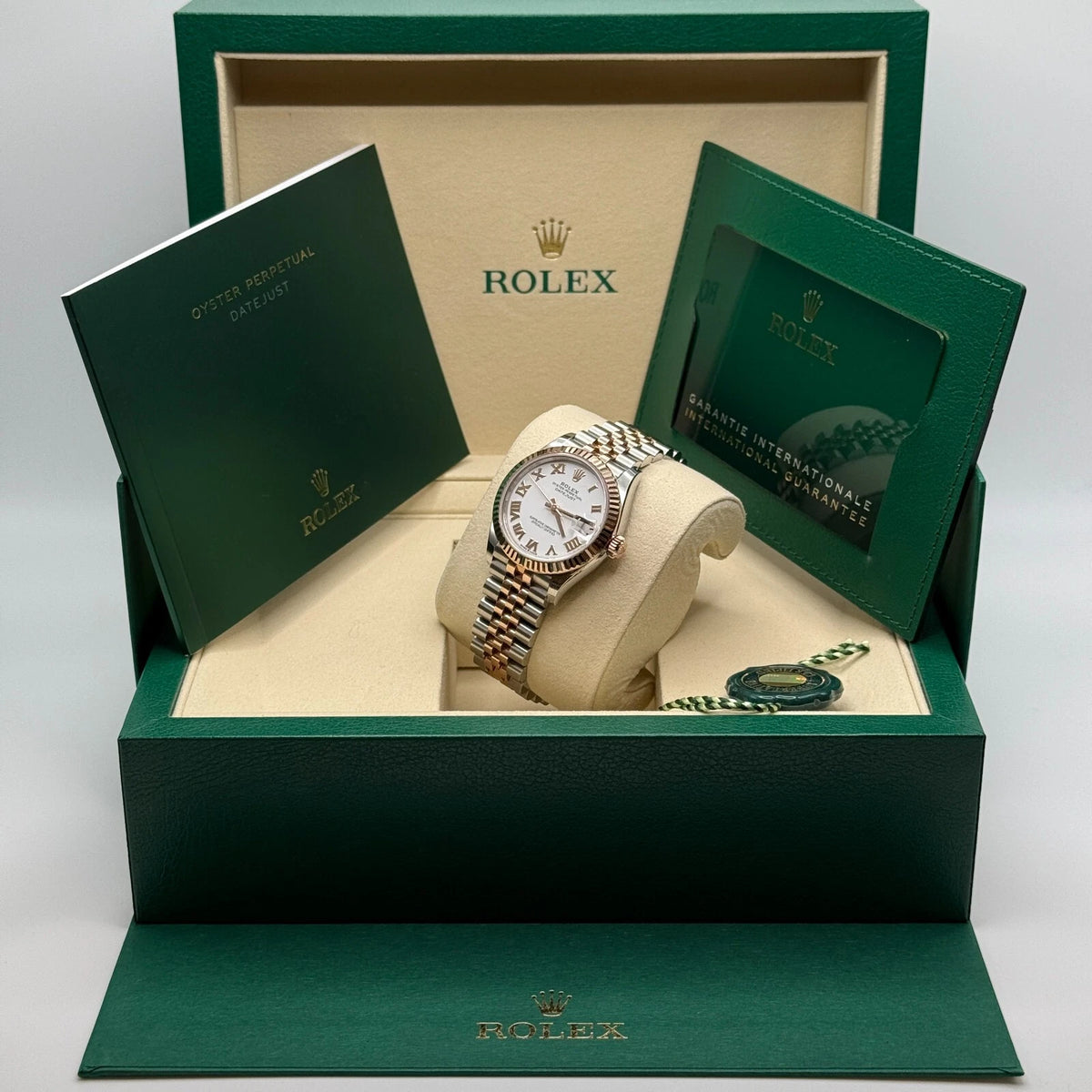 【1:1 Super Clone】 Datejust m278271-0001/0002 White 31mm Dial Oyster Bracelet Watch