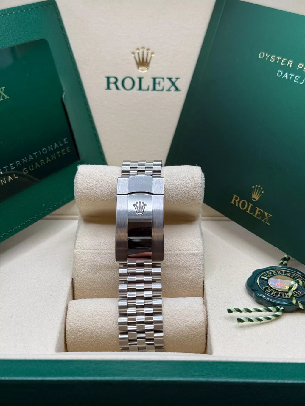 【1:1 Super Clone】  Datejust 36mm 126200 Mint Green Dial Stainless Steel Oyster Bracelet Watch