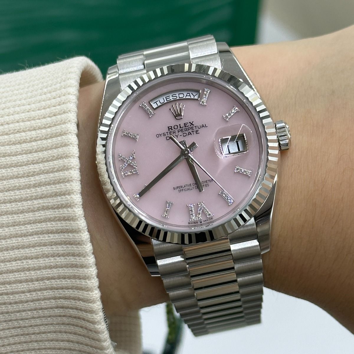 【1:1 Super Clone】  Day-Date M128236-0006 36mm