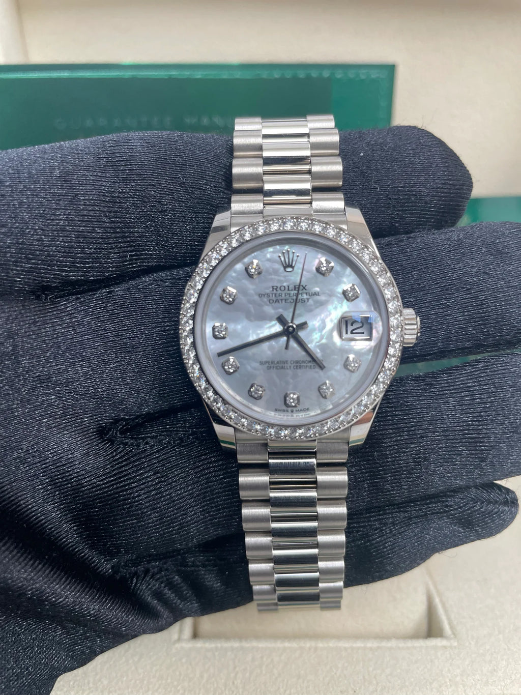 【1:1 Super Clone】 Datejust m278289RBR-0005 31mm Datejust Diamond Bezel MOP Dial