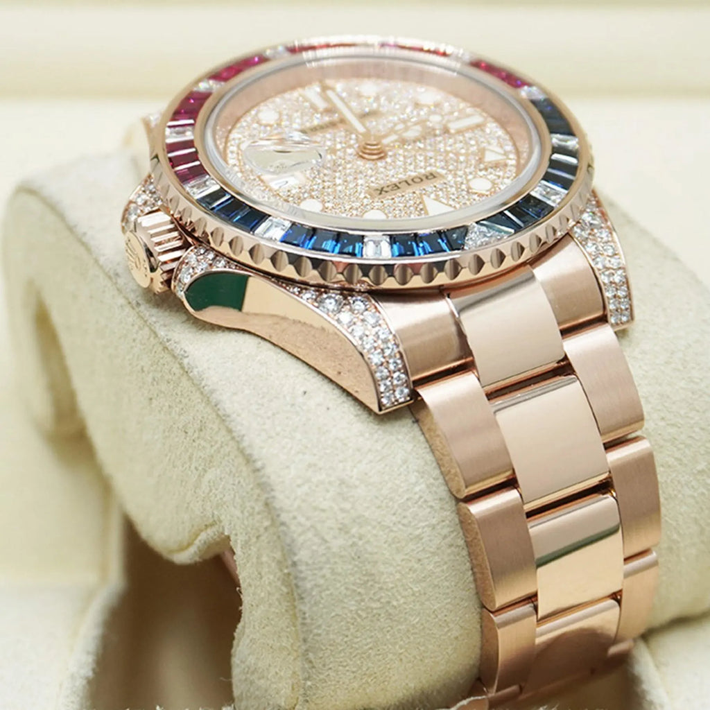 【1:1 Super Clone】 GMT-Master II 40mm 126755SARU-PAVE