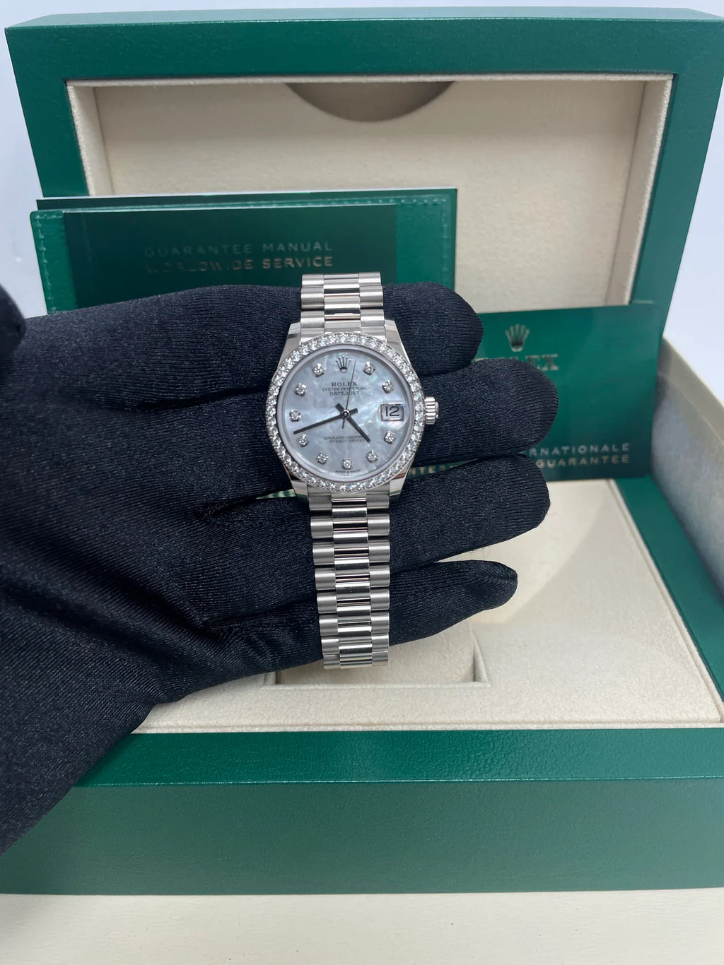 【1:1 Super Clone】 Datejust m278289RBR-0005 31mm Datejust Diamond Bezel MOP Dial