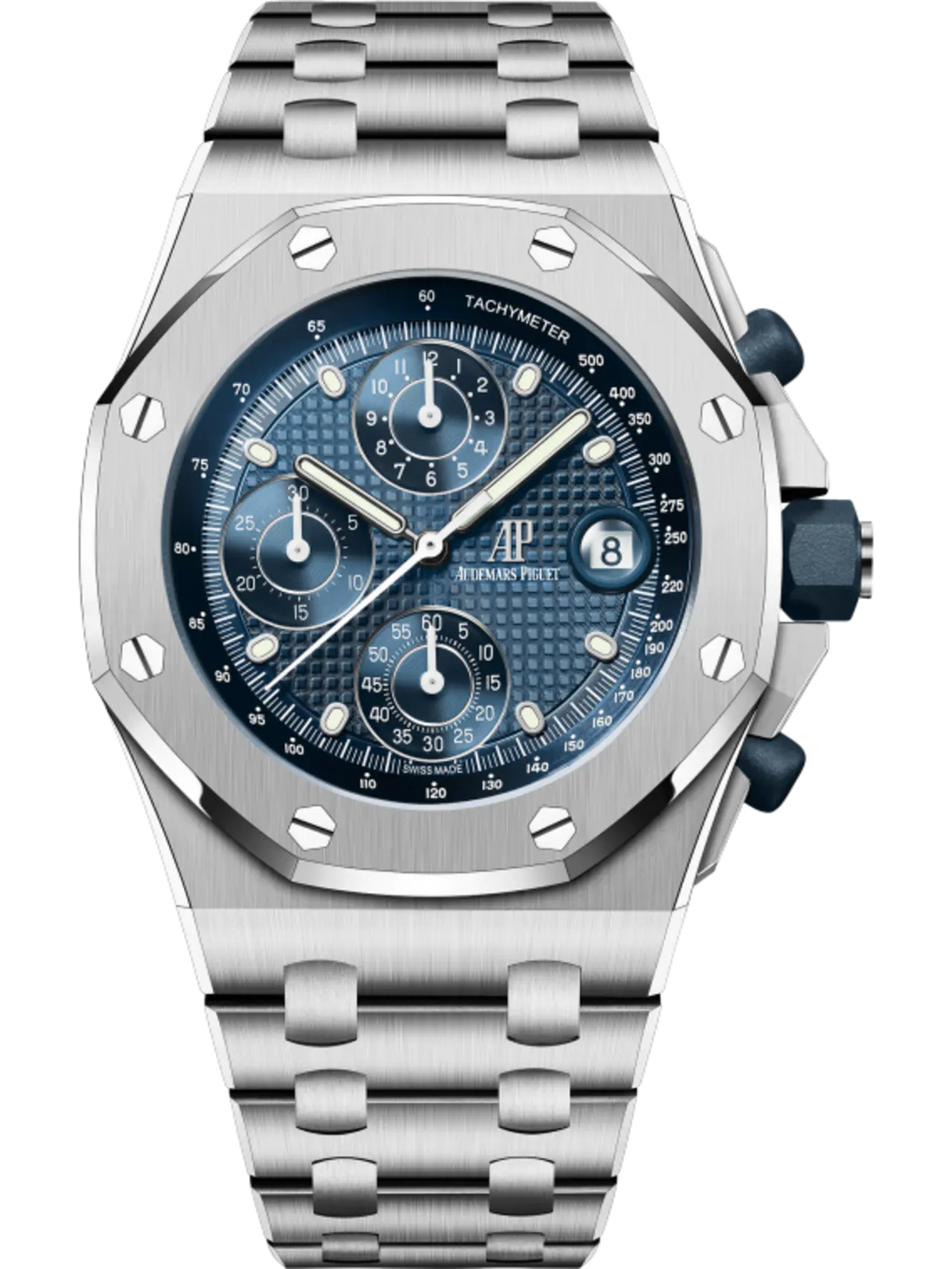 【1:1 Super Clone】A&P OFFSHORE Blue Dial CHRONOGRAPH 42mm