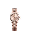 【1:1 Super Clone】 Lady-Datejust 28mm 279175 Rose Dial President Everose Gold
