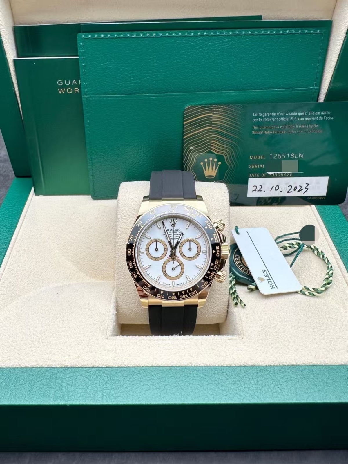 【1:1 Super Clone】 Cosmograph Daytona m126518ln-0002 40mm