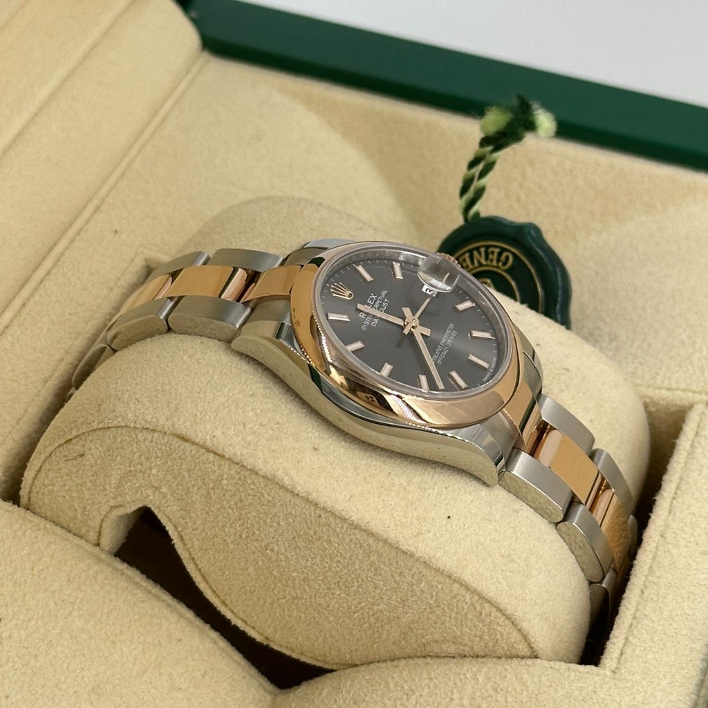 【1:1 Super Clone】 Datejust m278241-0017/0018 Slate 31mm Dial Oyster Bracelet Watch
