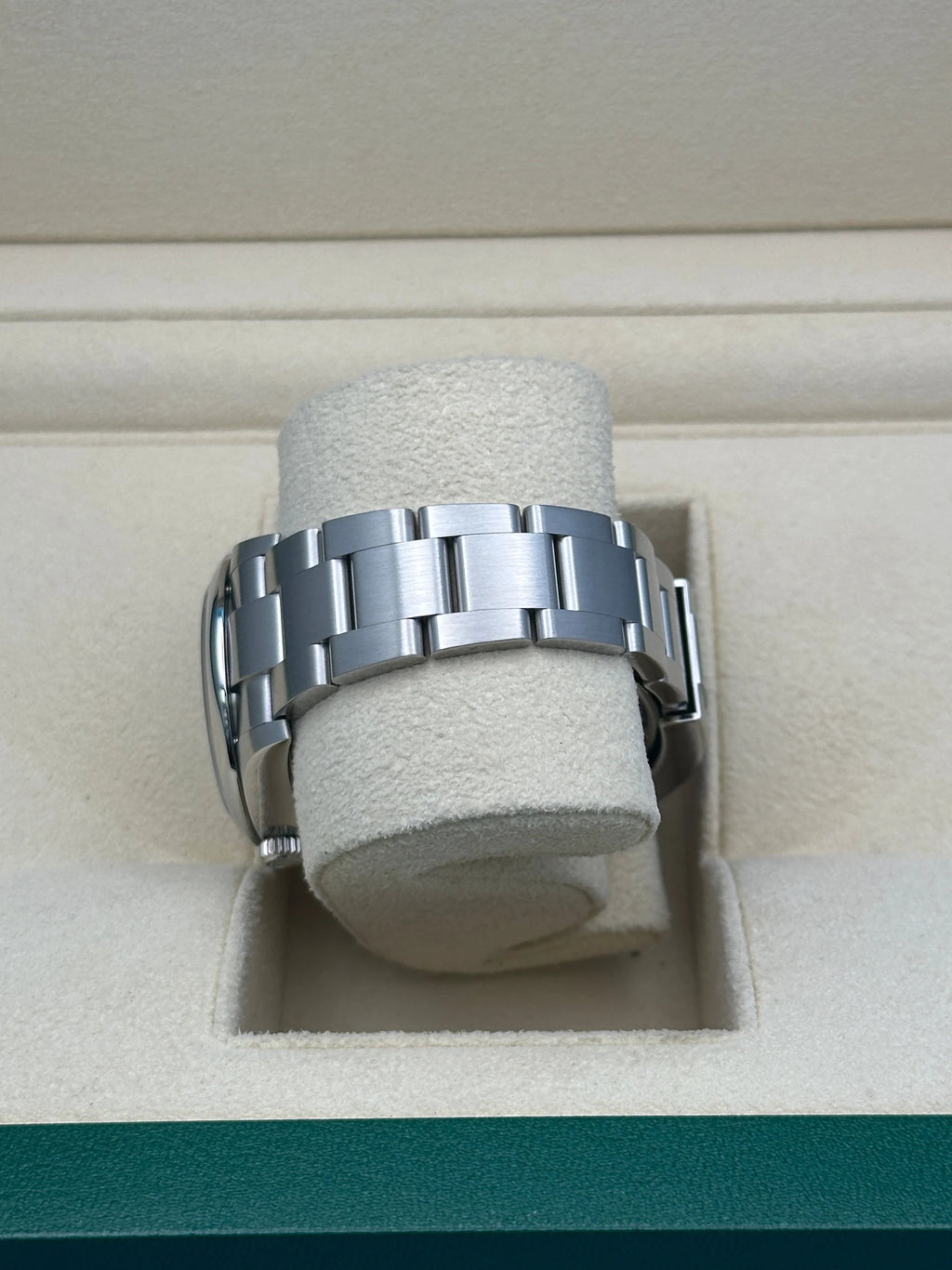 【1:1 Super Clone】 Oyster Perpetual 34mm 124200-0001 Silver Dial Oyster Stainless Steel Bracelet