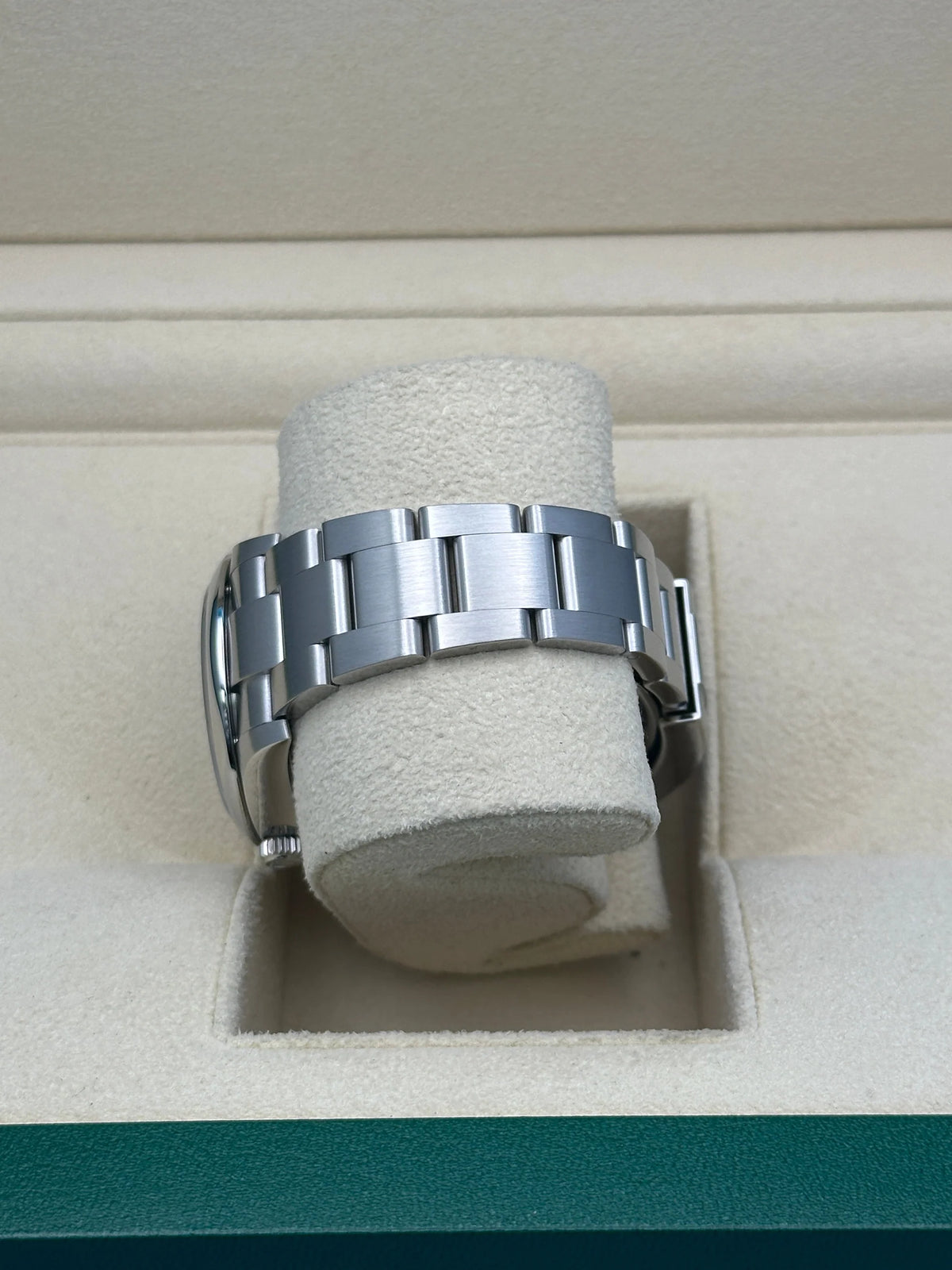 【1:1 Super Clone】 Oyster Perpetual 34mm 124200-0001 Silver Dial Oyster Stainless Steel Bracelet