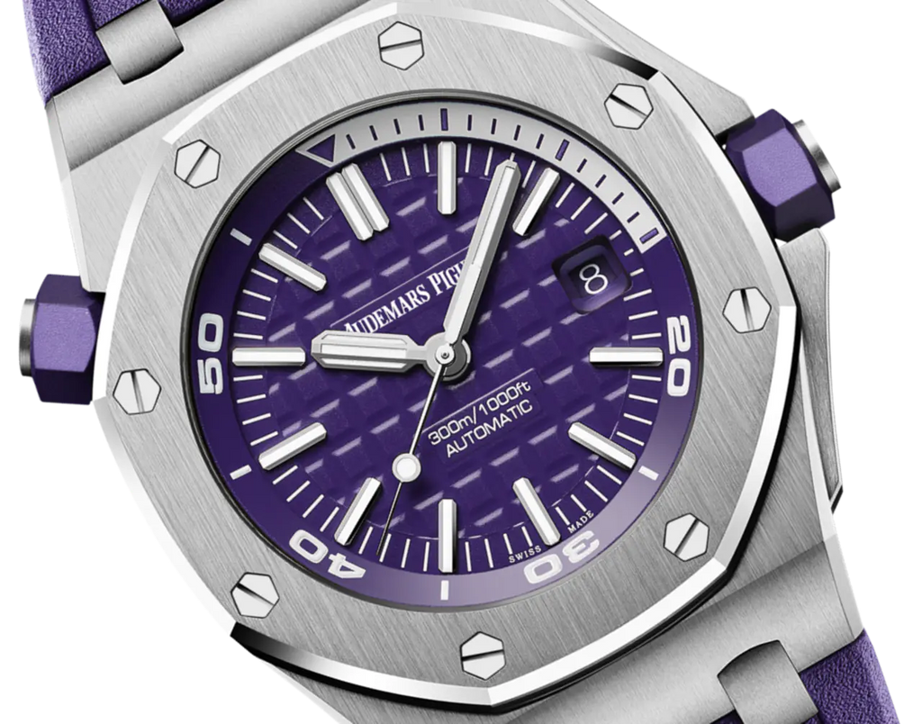 【1:1 Super Clone】A&P OFFSHORE DIVER Purple Dial 42mm