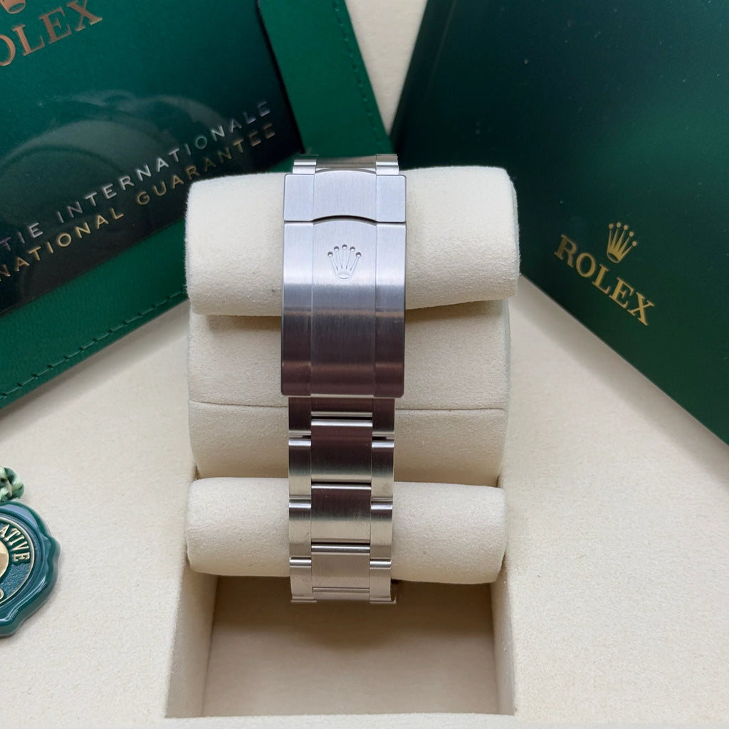 【1:1 Super Clone】 Oyster Perpetual 41mm 124300-0003 Oyster Perpetual Stainless Steel Blue Index Dial Watch