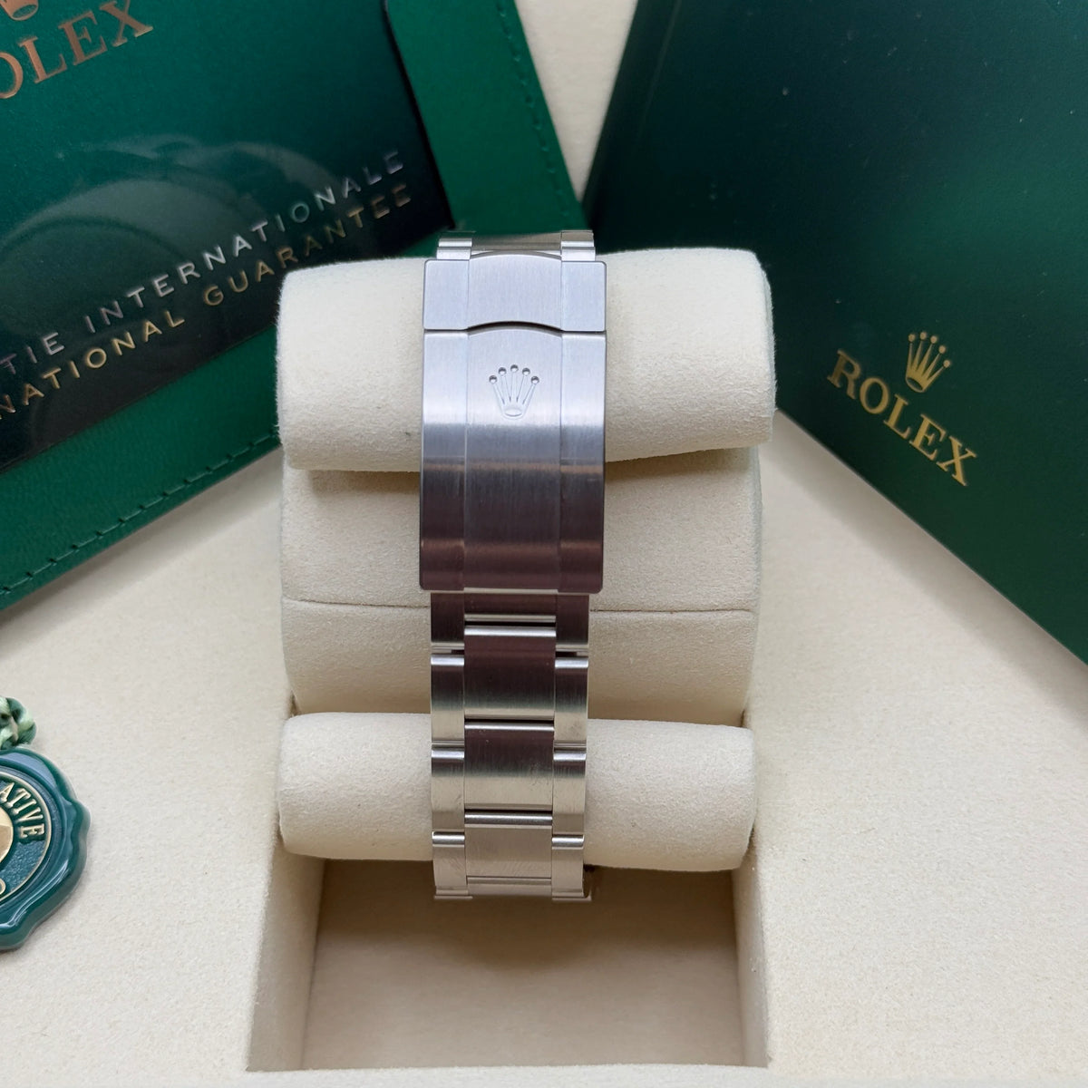 【1:1 Super Clone】 Oyster Perpetual 41mm 124300-0003 Oyster Perpetual Stainless Steel Blue Index Dial Watch
