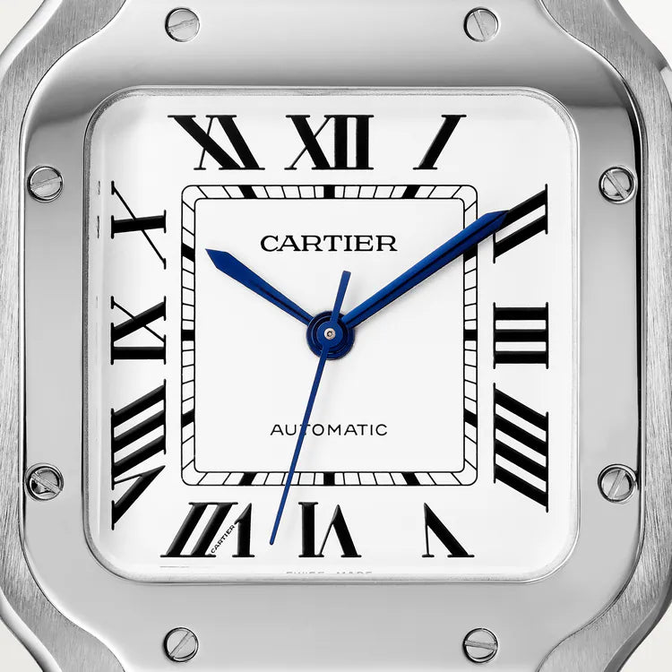 【1:1 Super Clone】SANTOS Classic Silver 35mm