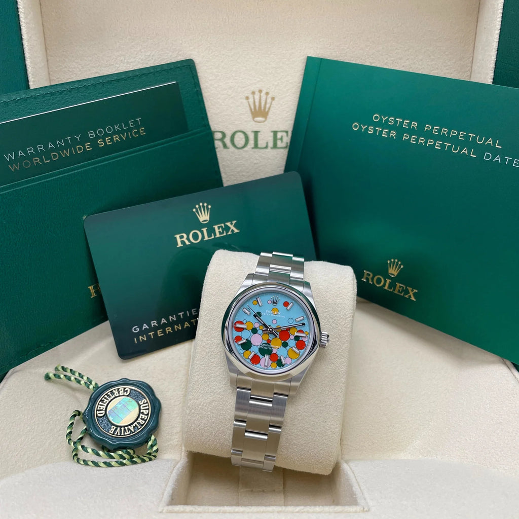 【1:1 Super Clone】 Oyster Perpetual 31mm 277200-0010 Celebration Dial Oyster Bracelet Watch
