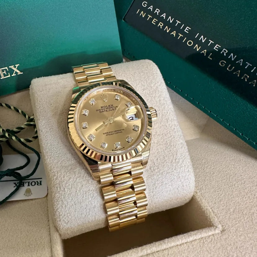 【1:1 Super Clone】 Lady-Datejust 28mm 279178 Champagne Diamonds Dial
