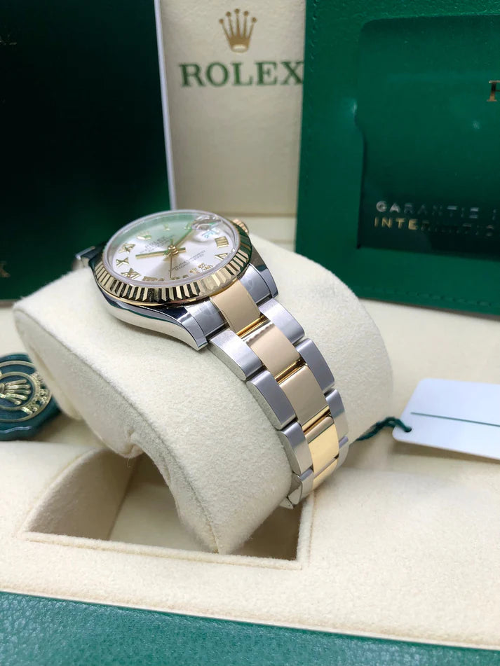【1:1 Super Clone】 Datejust m278273-0003/0004 31mm Silver Dial Stainless Steel and Yellow Gold Oyster Watch