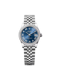 【1:1 Super Clone】 Datejust m278384RBR-0037/0038 Bright Blue 31mm Dial Oyster Watch